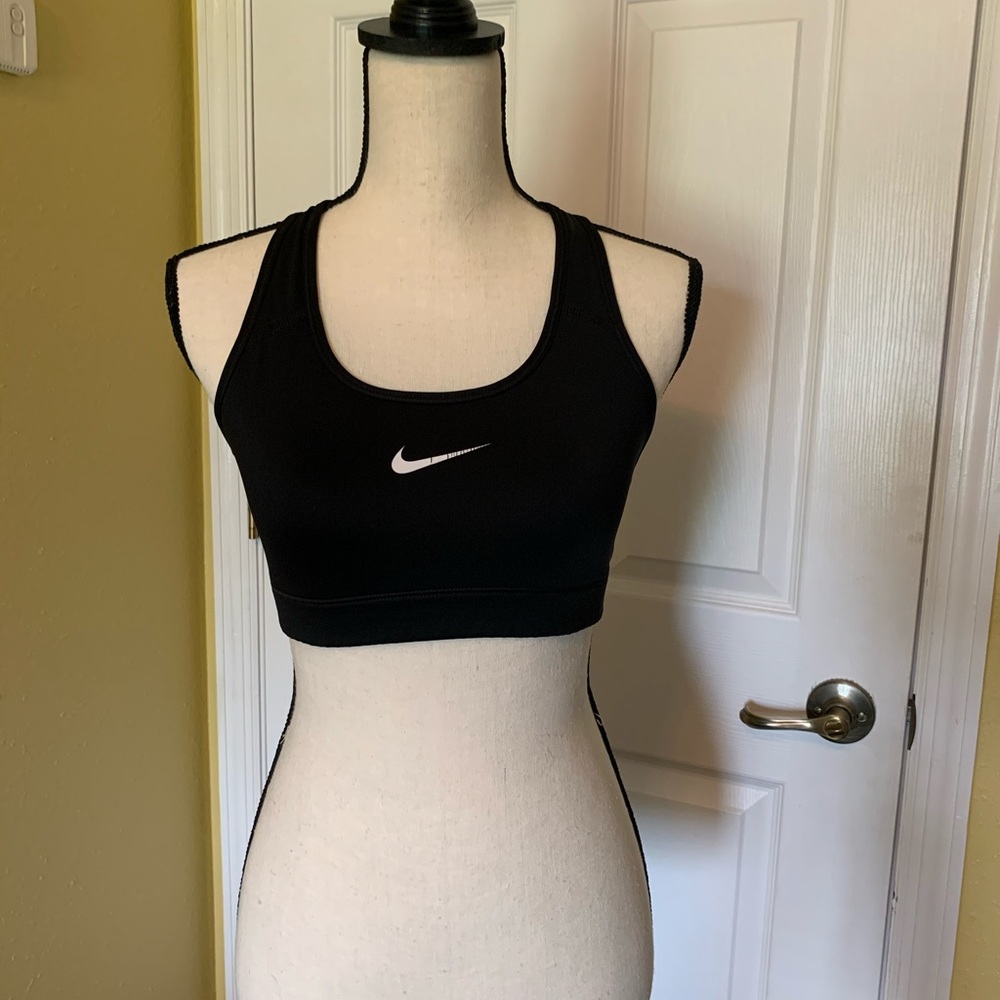 Nike Black Sports Bra (M)